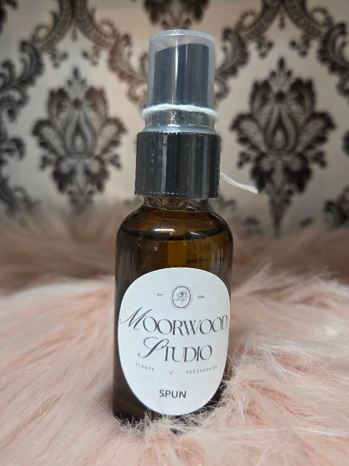 Spun · Pink Sugar Fragrance Spray | Handblended Perfume Oil | 1oz | Moorwood Studio
