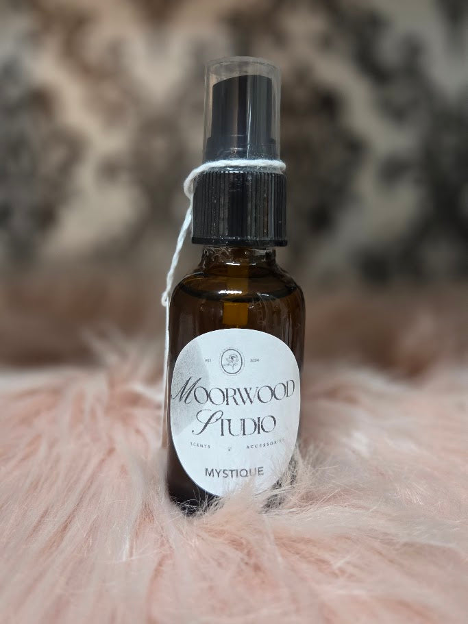 Mystique · Enchanted Lychee Fragrance Spray | Handblended Perfume Oil | 1oz | Moorwood Studio